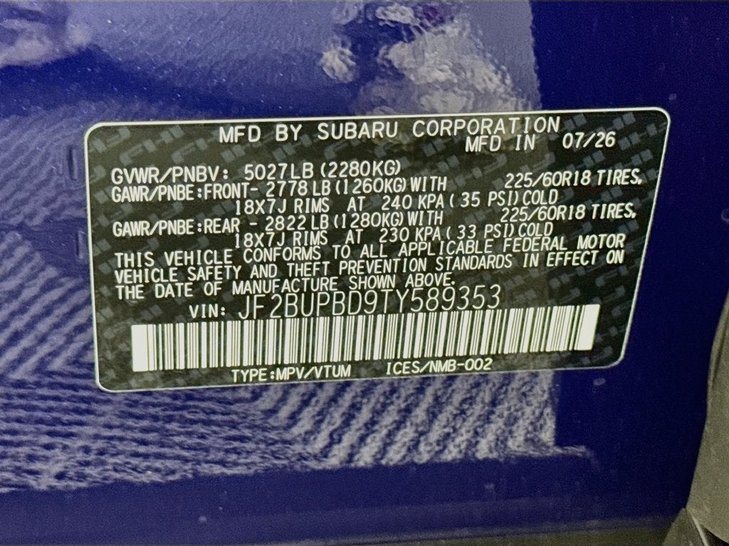 2026 Subaru Outback Premium