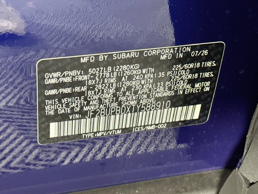 2026 Subaru Outback Premium