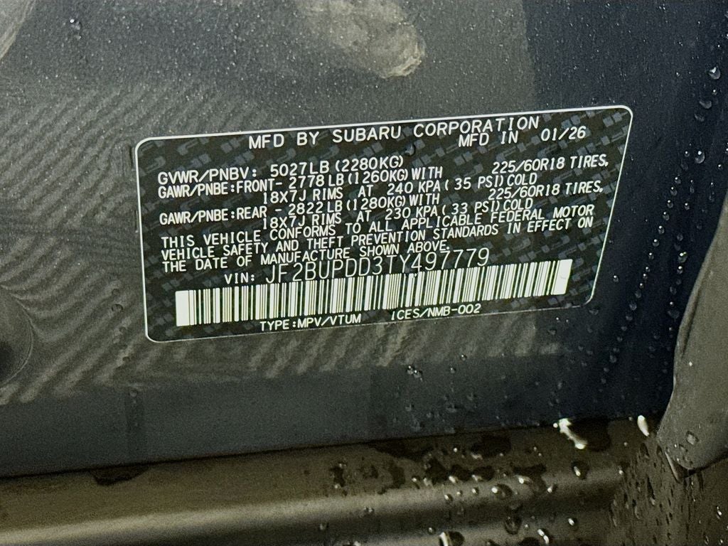 2026 Subaru Outback Limited