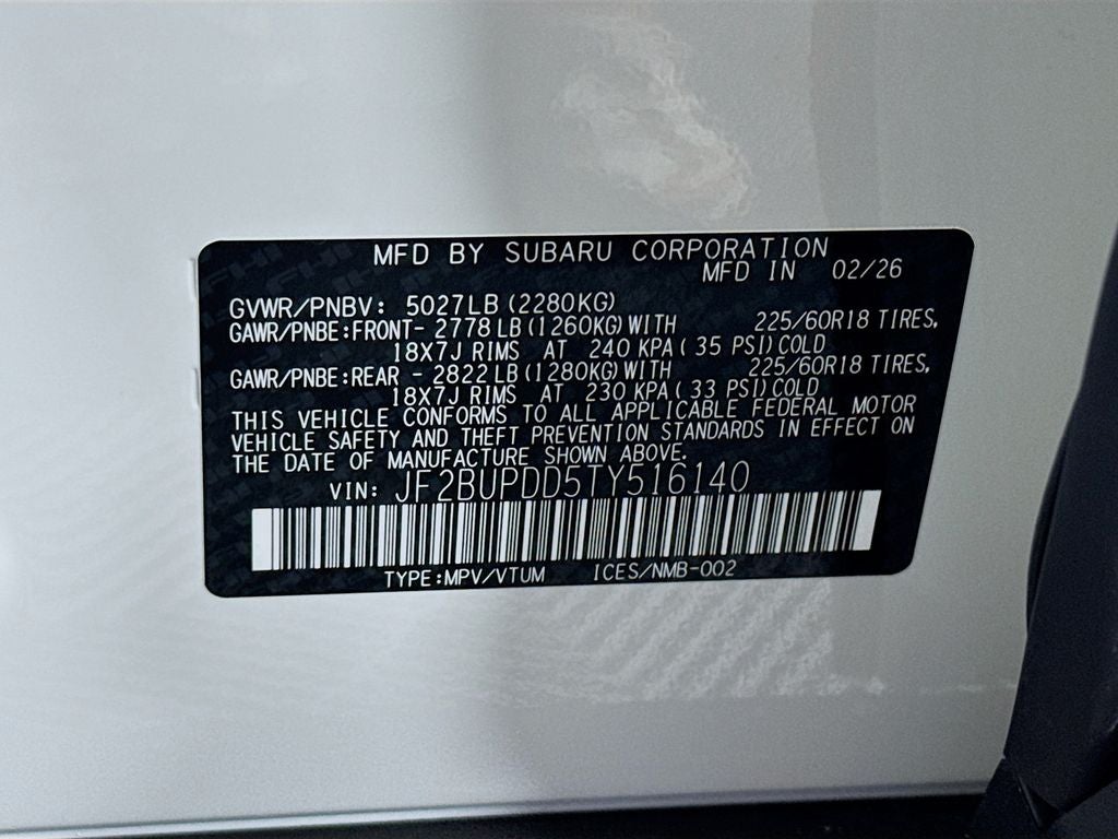 2026 Subaru Outback Limited