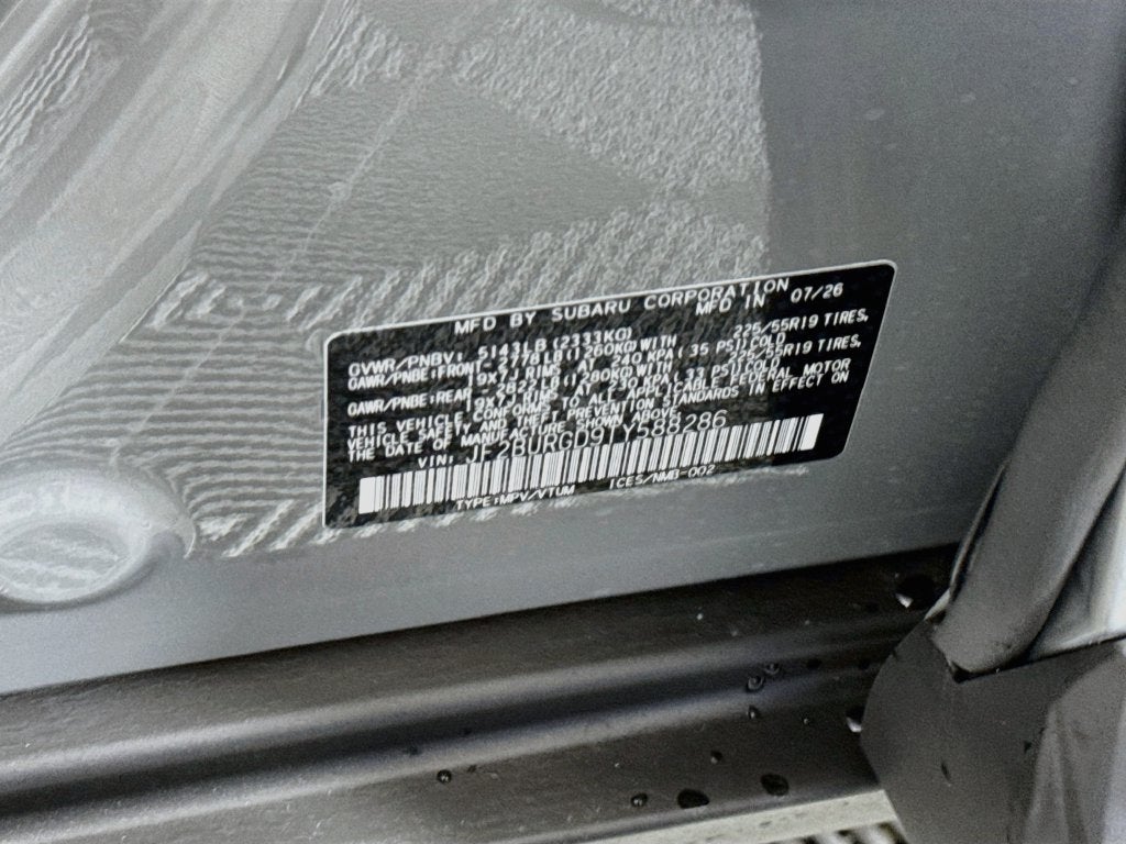 2026 Subaru Outback Limited XT