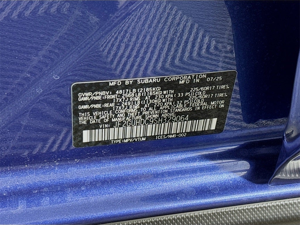 2025 Subaru Crosstrek Premium