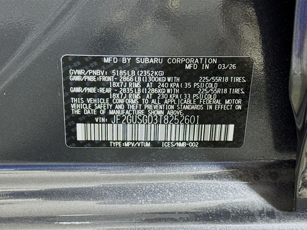 2026 Subaru Crosstrek Hybrid Sport