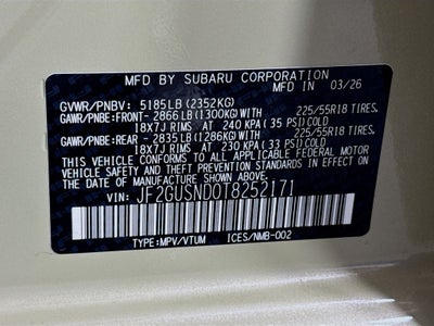 2026 Subaru Crosstrek Hybrid Limited