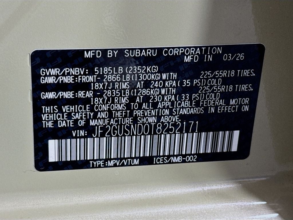 2026 Subaru Crosstrek Hybrid Limited