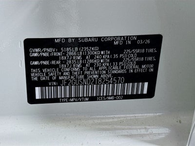 2026 Subaru Crosstrek Hybrid Limited