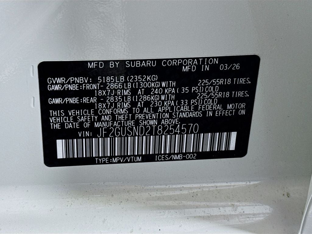 2026 Subaru Crosstrek Hybrid Limited