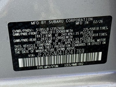 2026 Subaru Crosstrek Hybrid Limited