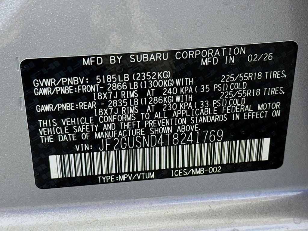 2026 Subaru Crosstrek Hybrid Limited