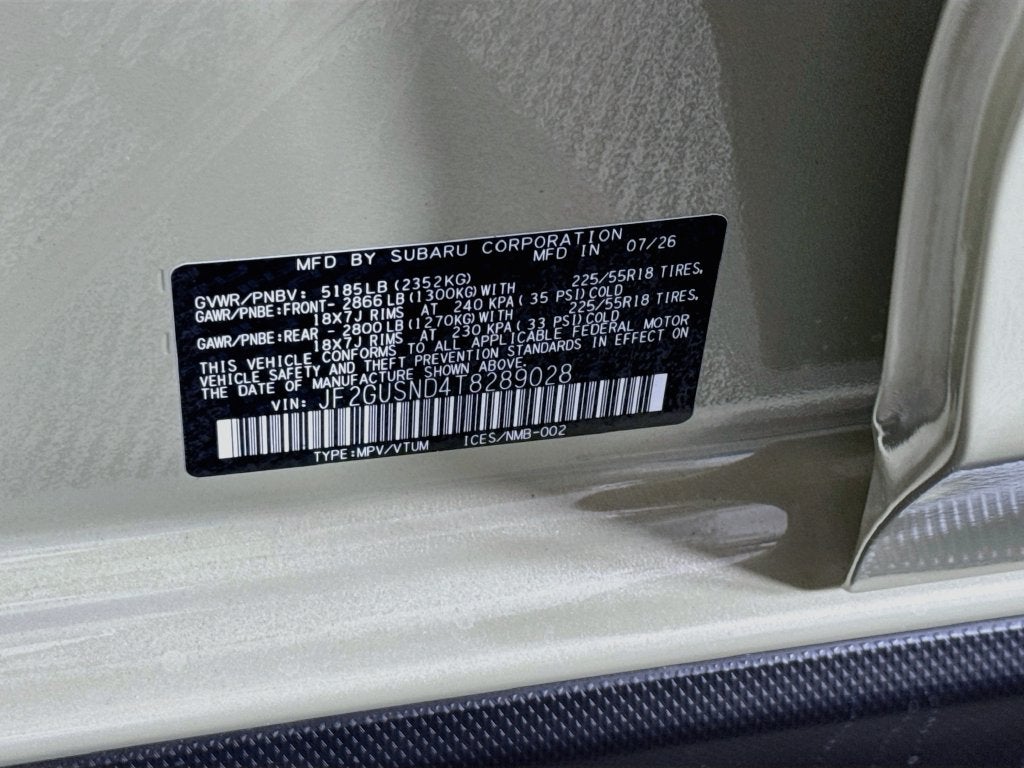 2026 Subaru Crosstrek Hybrid Limited
