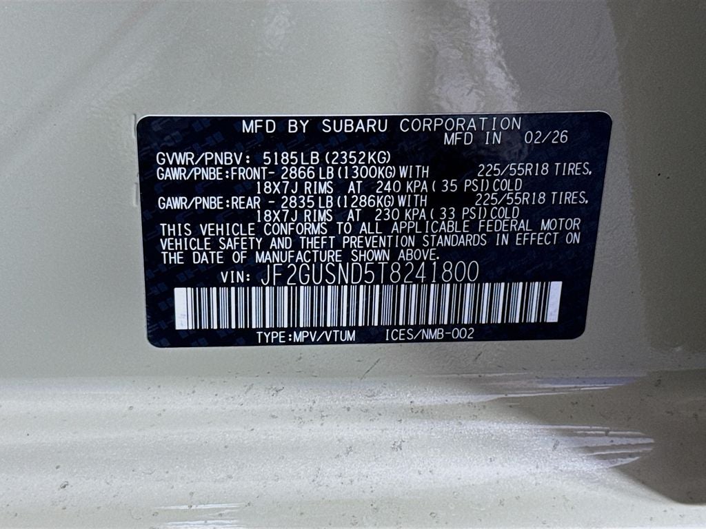 2026 Subaru Crosstrek Hybrid Limited