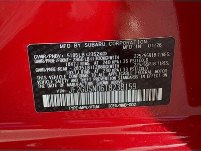 2026 Subaru Crosstrek Hybrid Limited