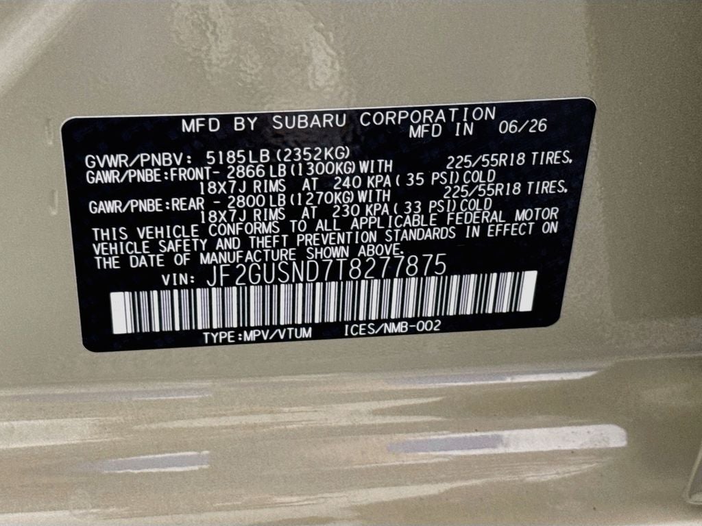 2026 Subaru Crosstrek Hybrid Limited