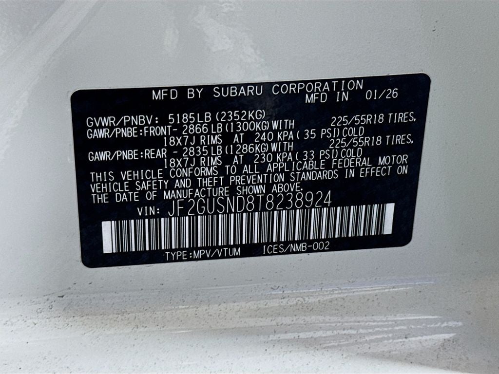 2026 Subaru Crosstrek Hybrid Limited