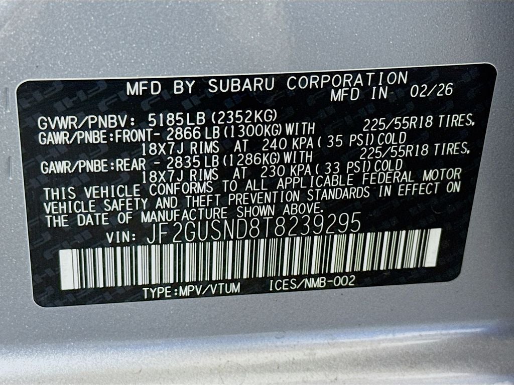 2026 Subaru Crosstrek Hybrid Limited