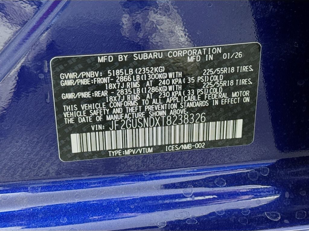 2026 Subaru Crosstrek Hybrid Limited