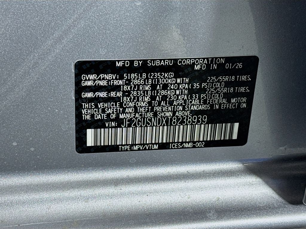 2026 Subaru Crosstrek Hybrid Limited