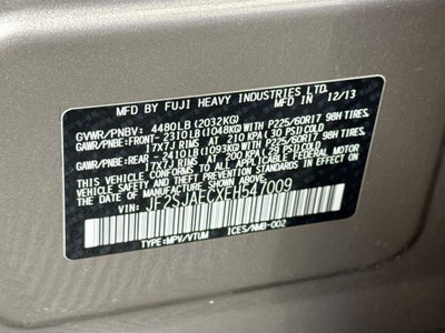 2014 Subaru Forester 2.5i Premium 5DR AUTO