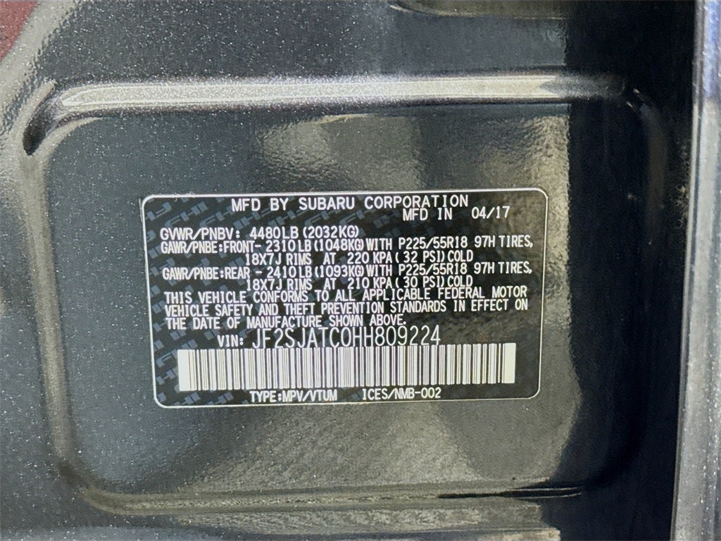 2017 Subaru Forester 2.5i Touring