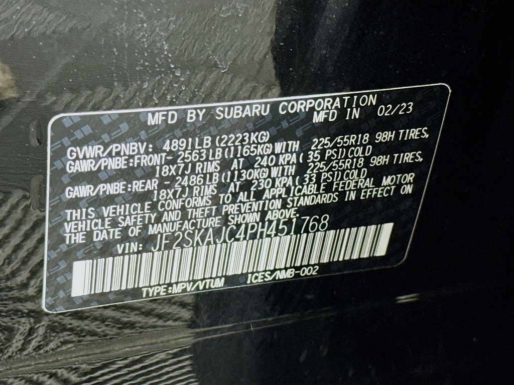 2023 Subaru Forester Sport