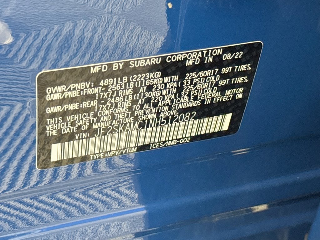 2022 Subaru Forester Wilderness