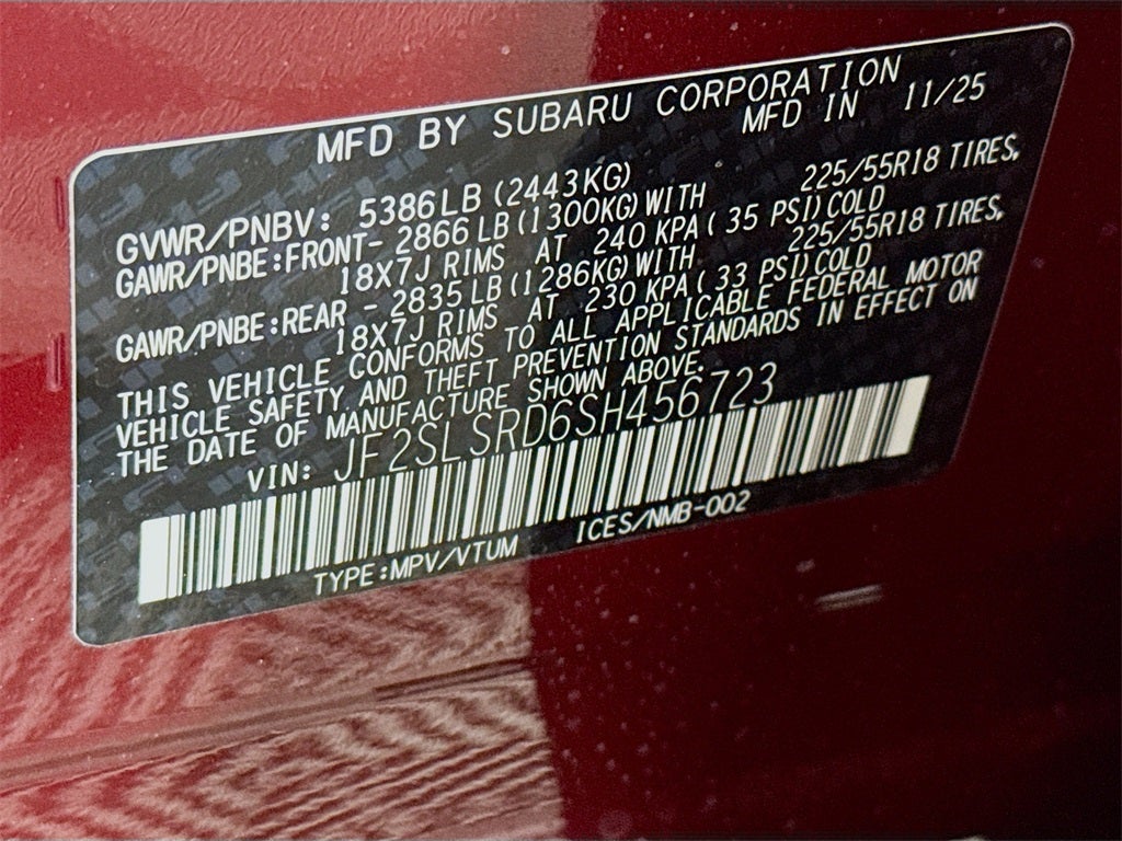 2025 Subaru Forester Hybrid Limited