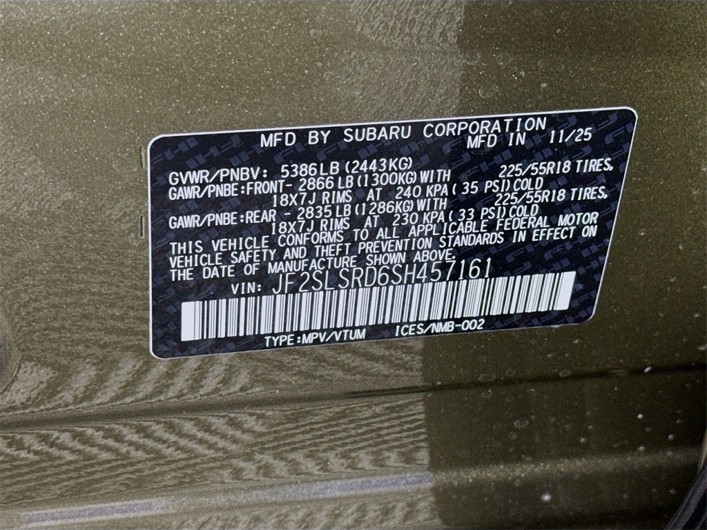 2025 Subaru Forester Hybrid Limited