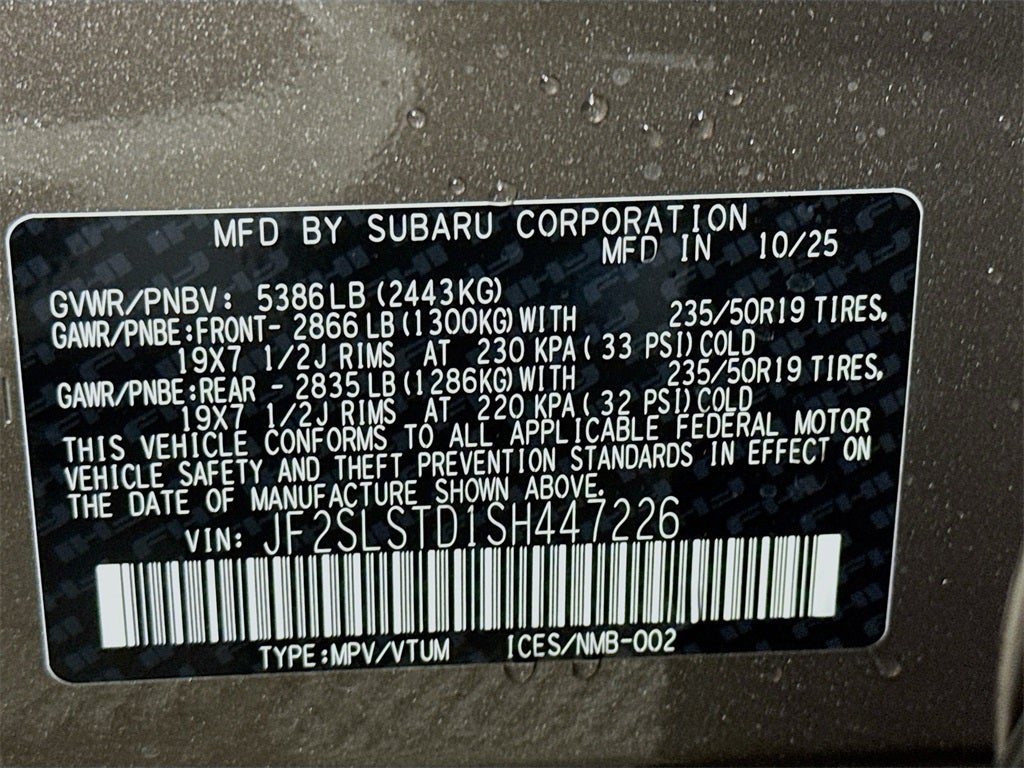 2025 Subaru Forester Hybrid Touring