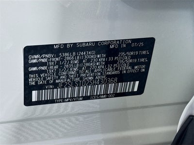 2025 Subaru Forester Hybrid Touring