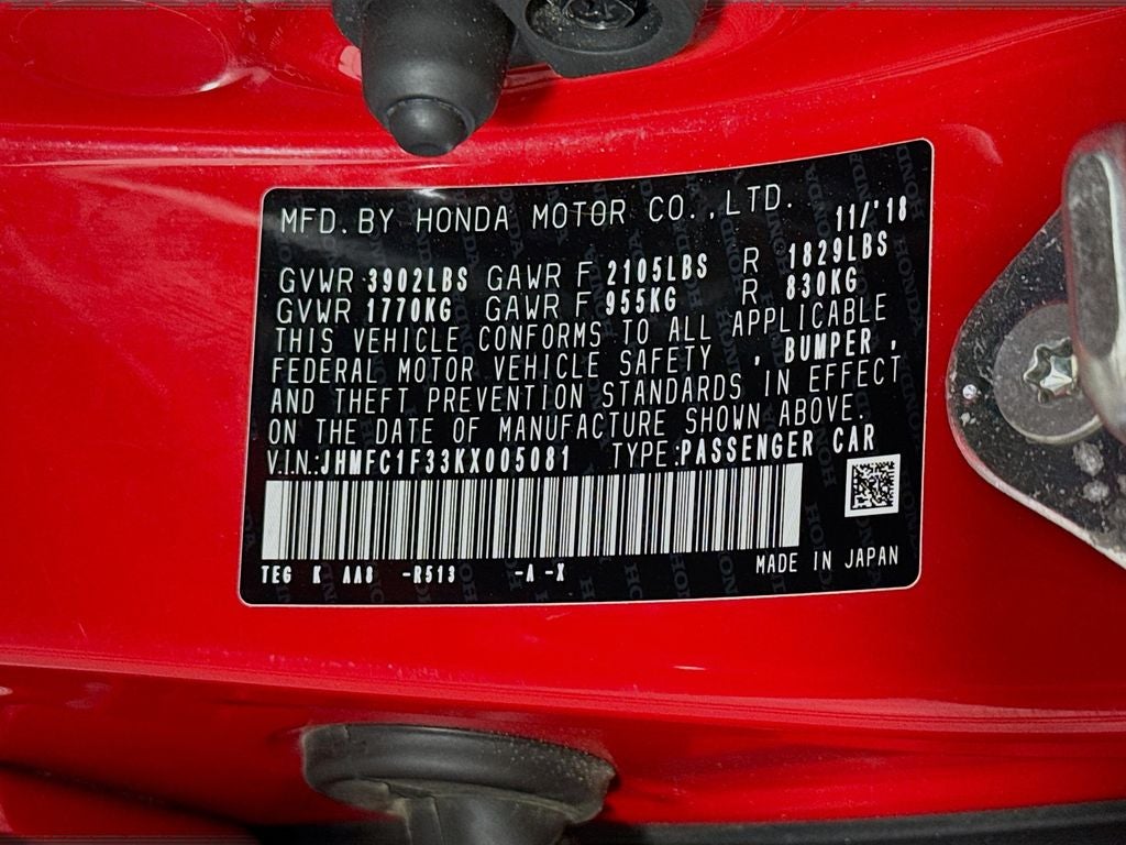 2019 Honda Civic EX