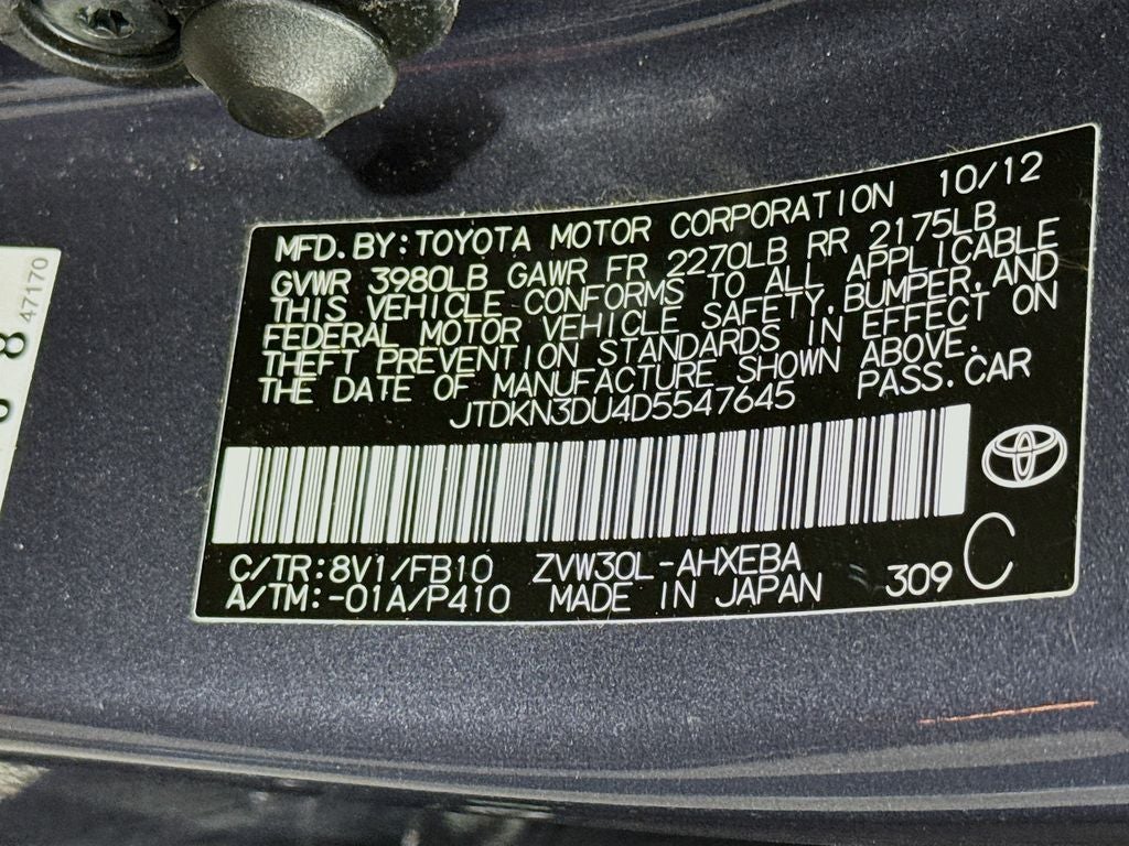 2013 Toyota Prius Three