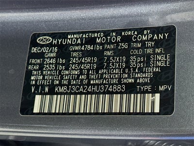 2017 Hyundai Tucson Limited