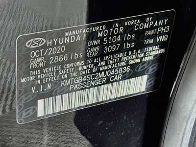 2021 Genesis G80 2.5T