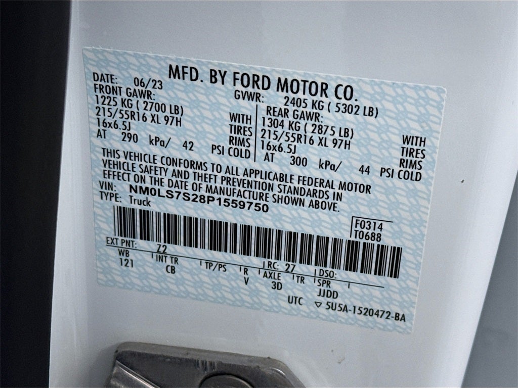 2023 Ford Transit Connect XL