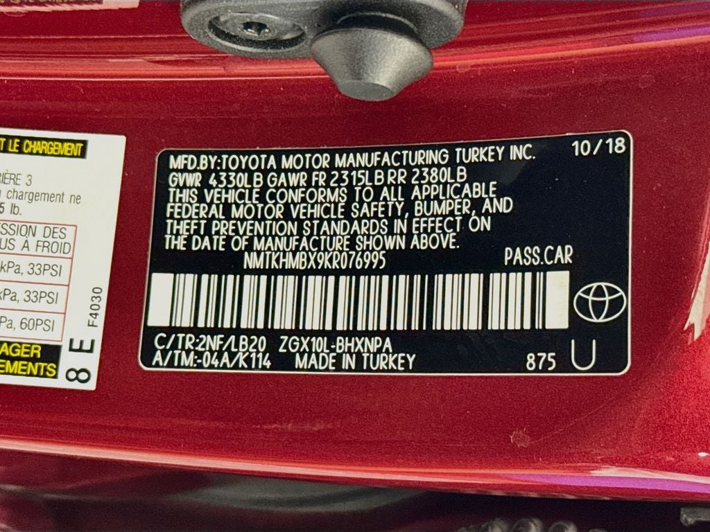 2019 Toyota C-Hr Limited