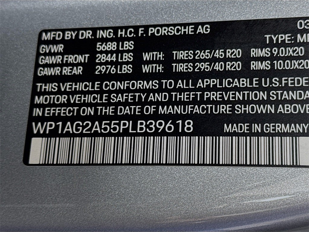 2023 Porsche Macan S